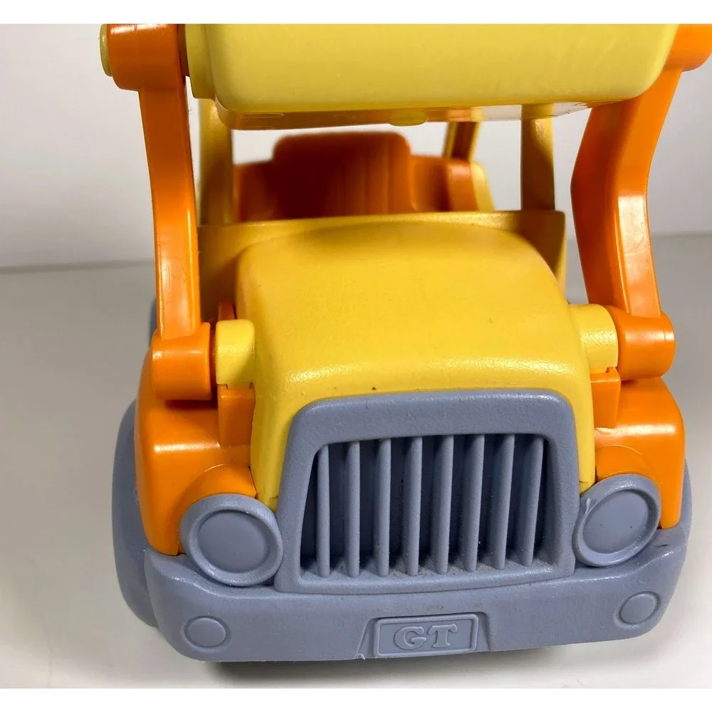 Green Toys Yellow‎ and Orange Recycled Plastic Bulldozer Construction Vehicle